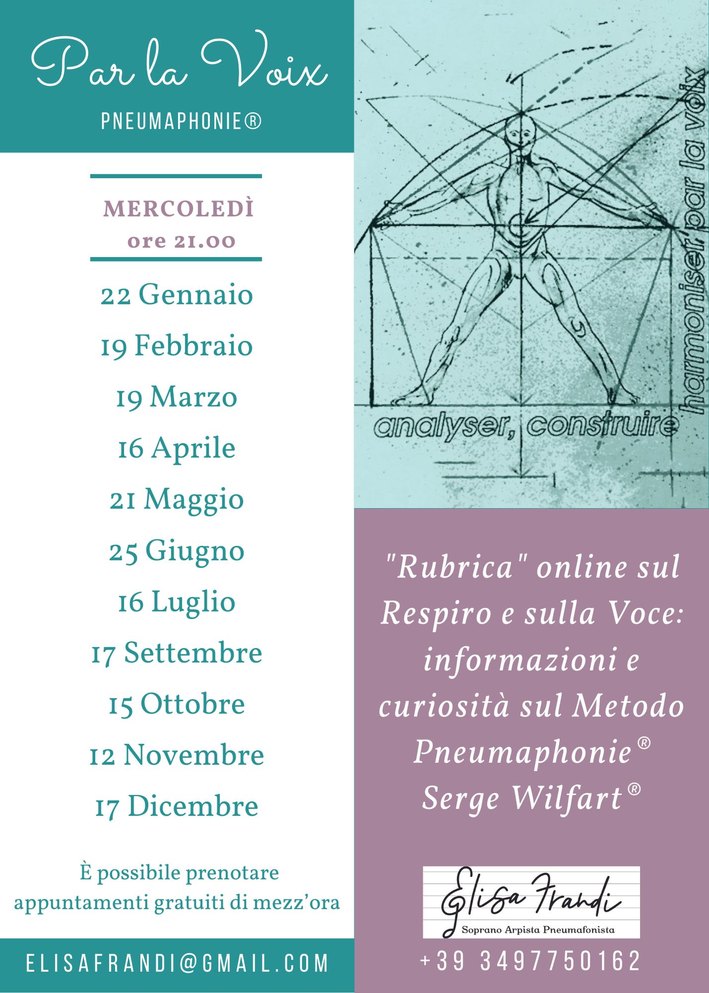 Par la Voix: nuove date