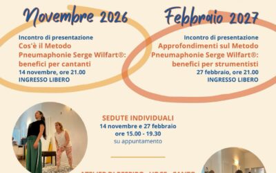 Due weekend di Respiro-Voce-Canto a Montepulciano